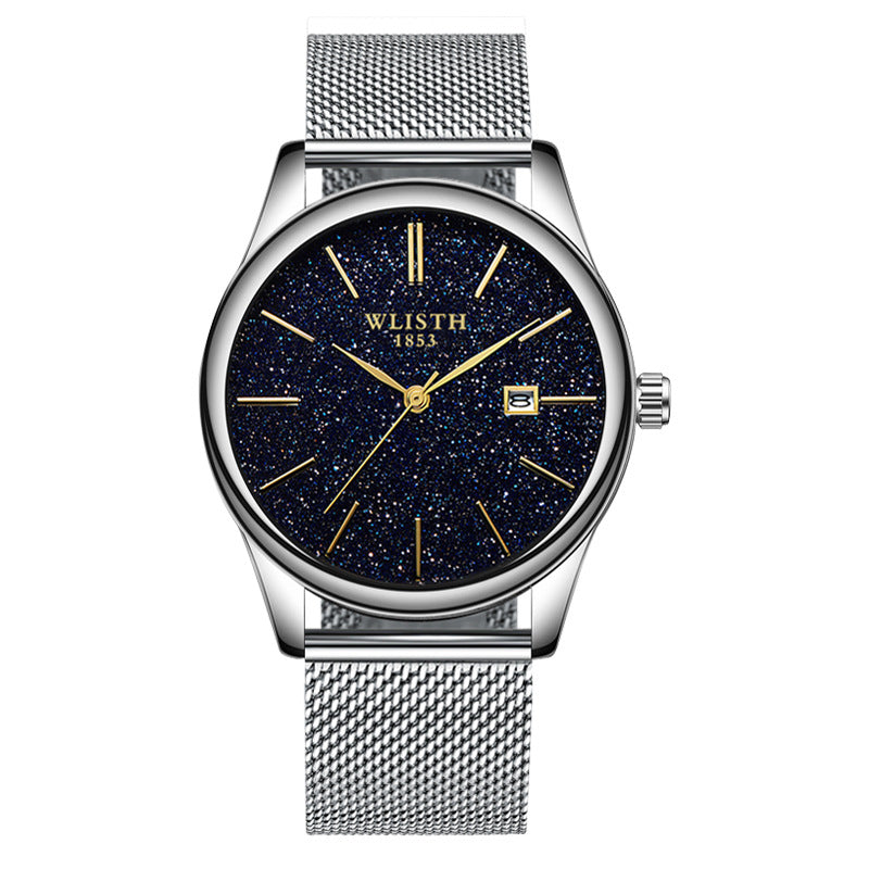Steel Band Watch Quartz Watch Cross-border Men's Watch Waterproof