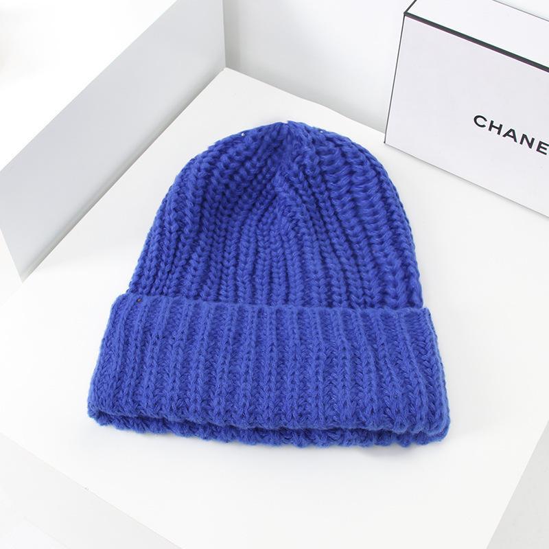 Women's Huge Wool Knitted Hat With Big Circumference