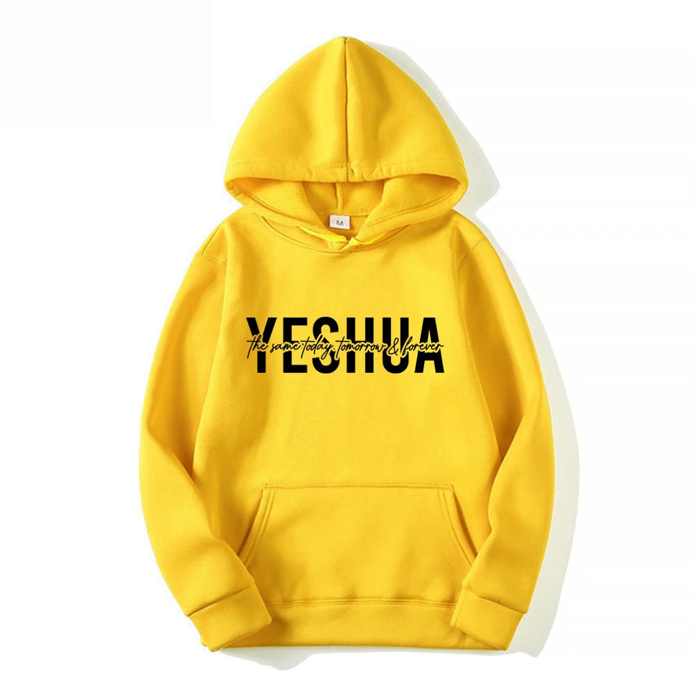 Yeshua Hoodie Kristen Hættetrøje Religiøs