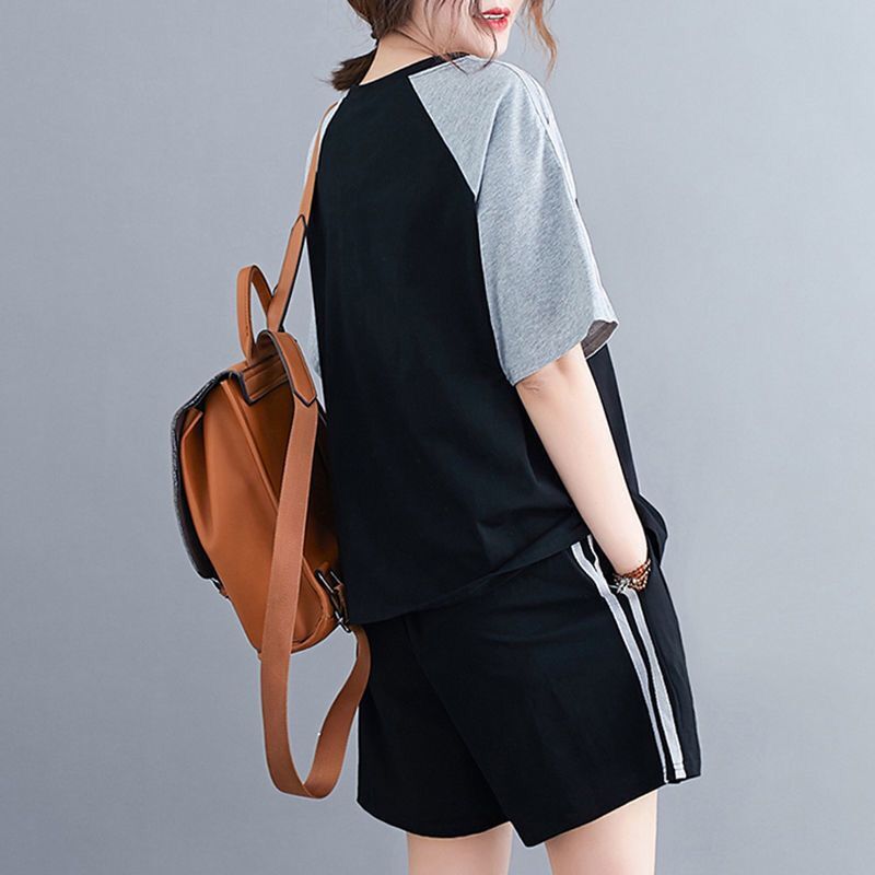 Women's Slimming Shorts Two-piece Set