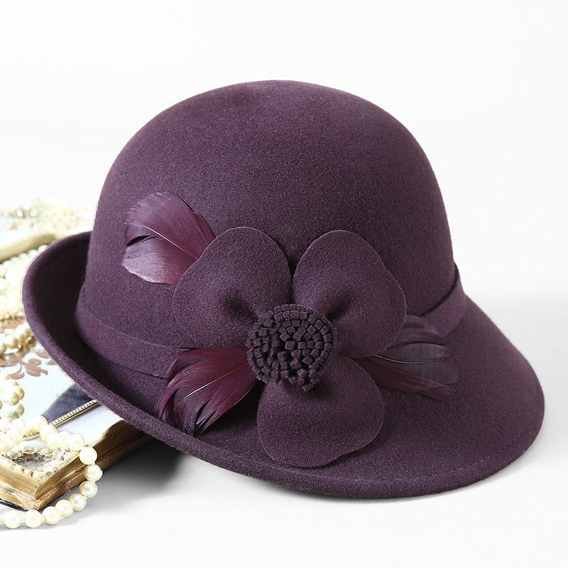 Winter Woolen Women's Shaping Cap