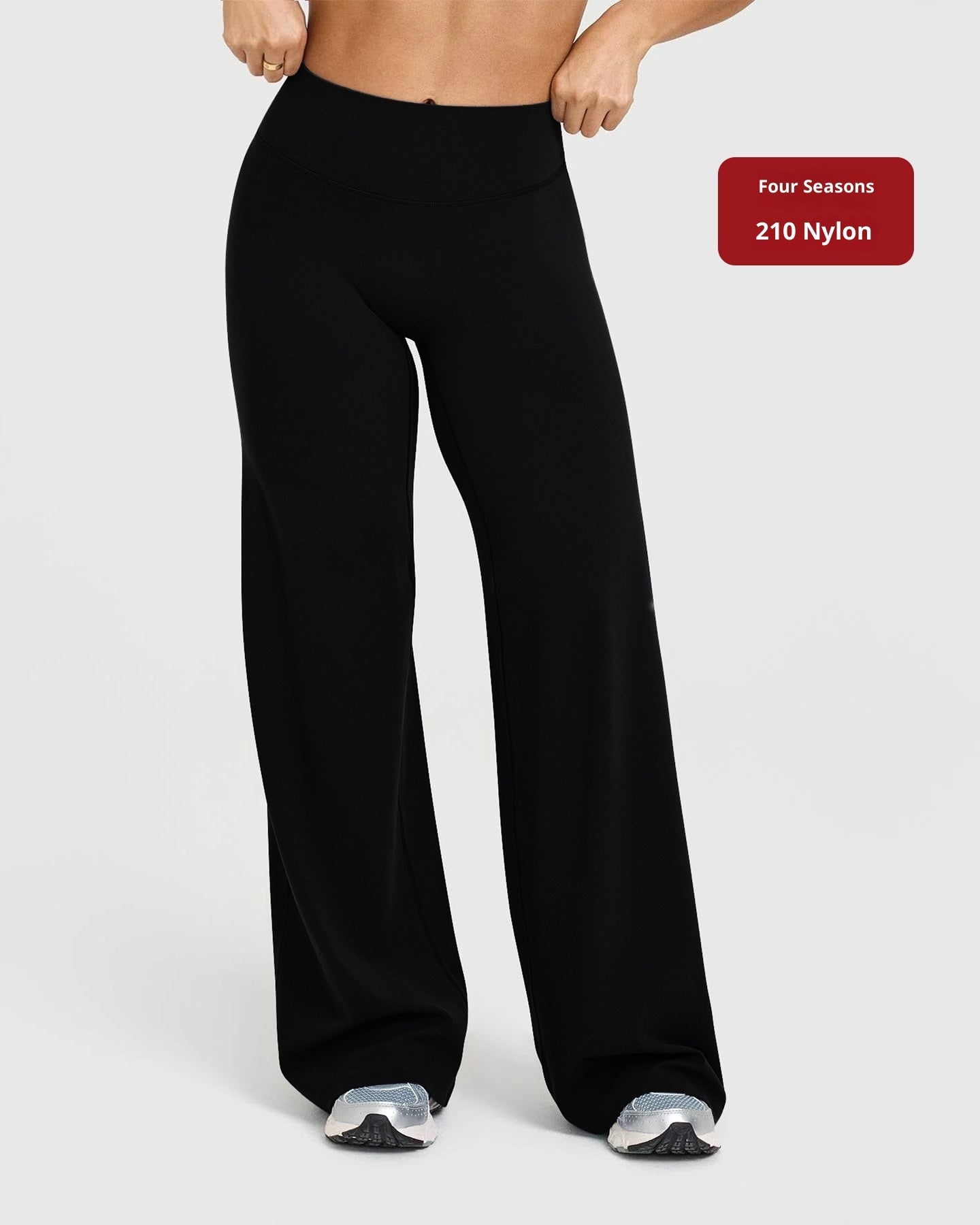 Slimming Casual Straight-leg Women's Wide Leg Sports Yoga Pants
