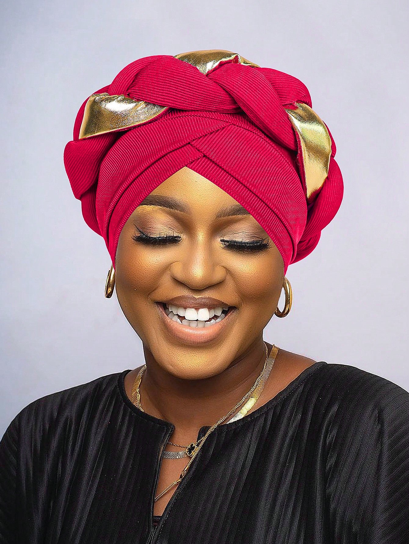 Forehead-crossing Braided Hat European And American Style
