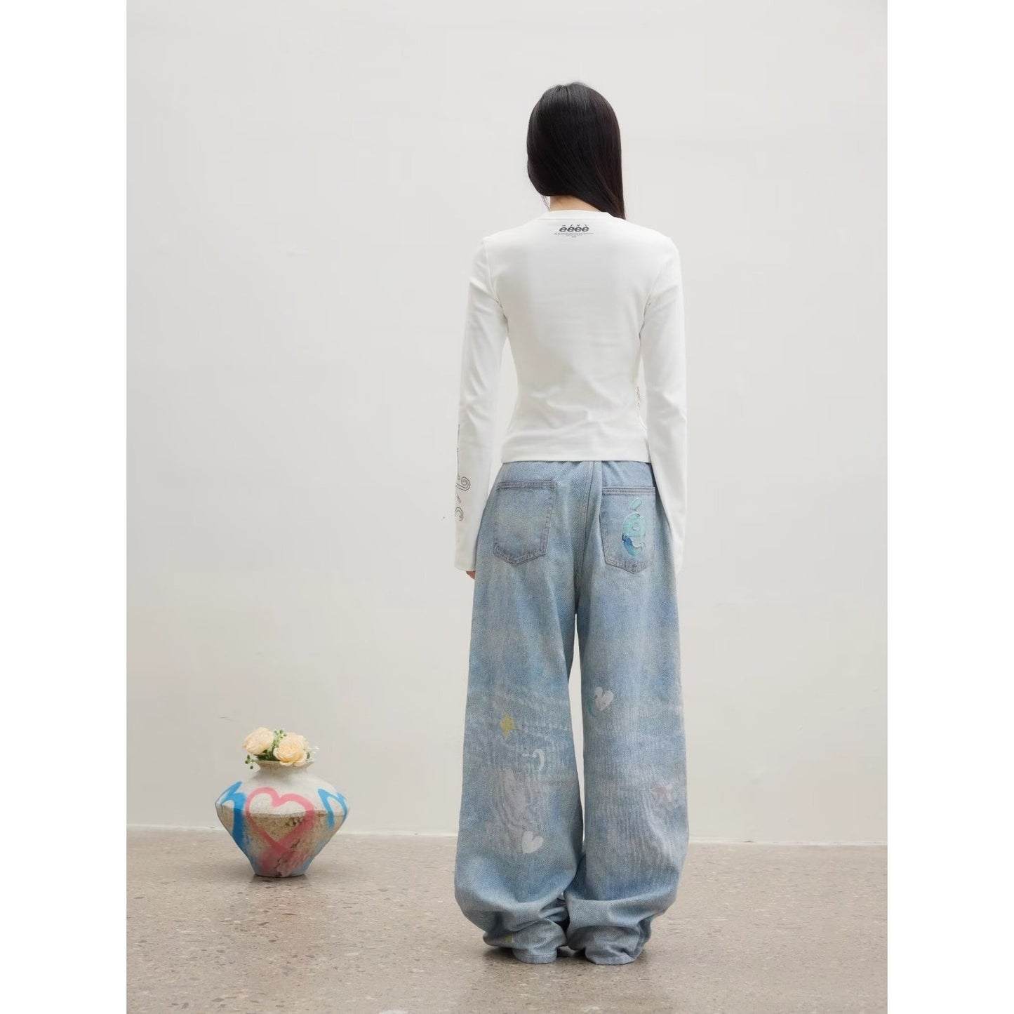 Artsy And Trendy Casual Jeans