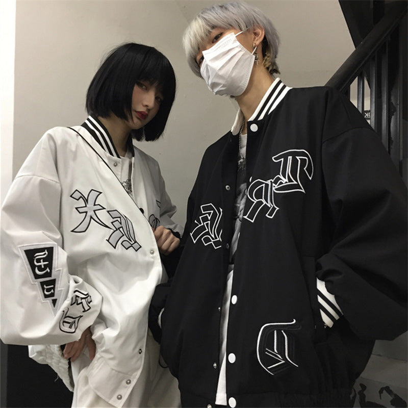 Men's And Women's Fashion Casual Loose Pilot Coat