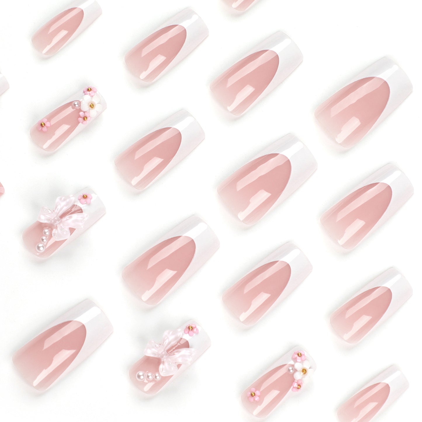 Women's Cute Fashion Bow Manicure