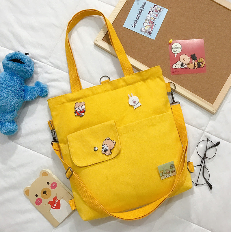 Three-pocket Large-capacity Student Tutoring Bag