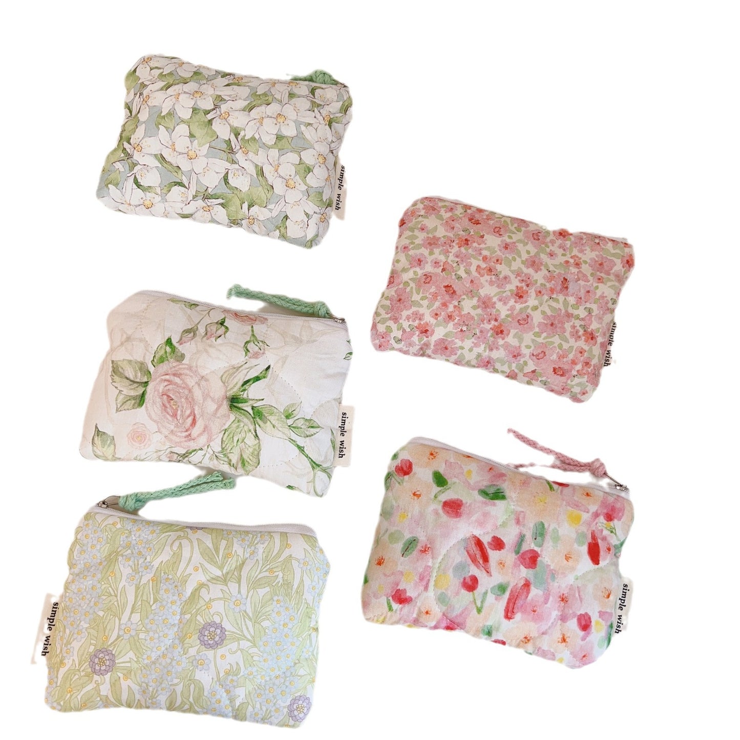 Cloth Bag Earphone Lipstick Tampon Storage Bag Card Bag Quilted Thick