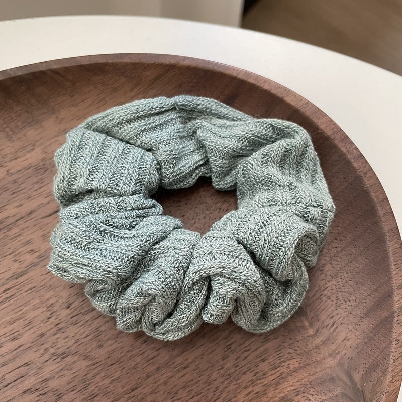 New Simple Knitting Large Intestine Hair Loop Accessories