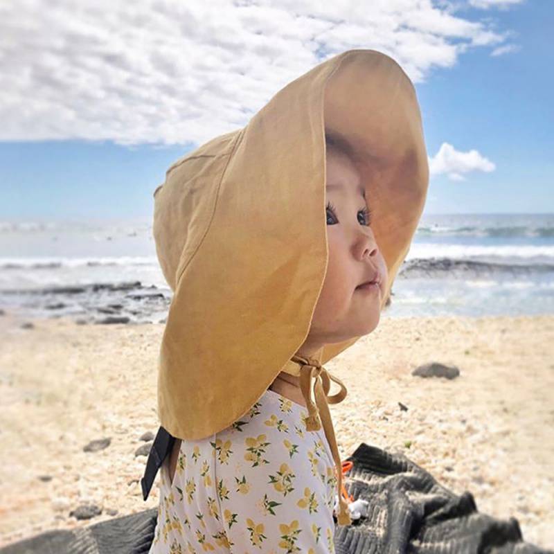 Boys And Girls Spring And Summer Sunscreen Fisherman Hat
