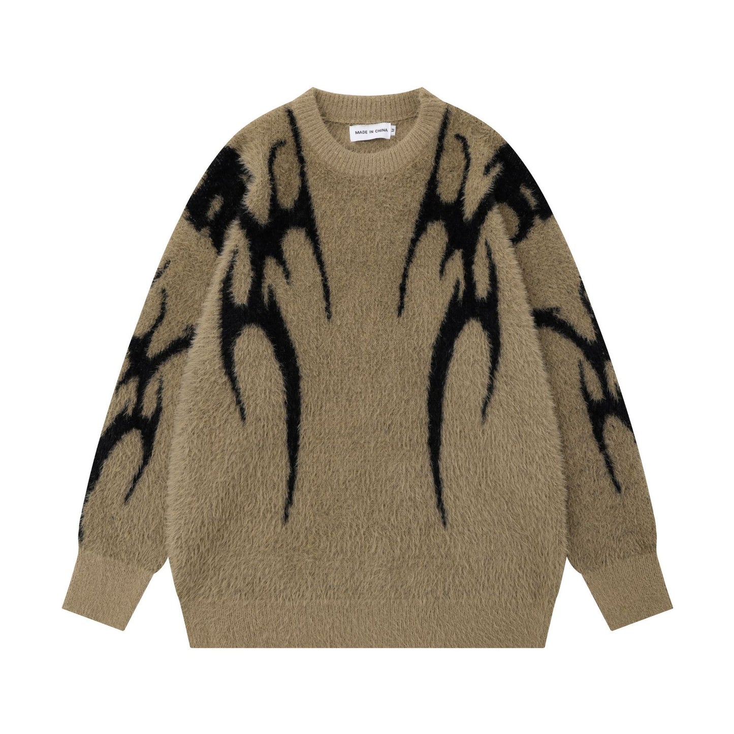 Efterår og Vinter Blød Klæbrig Mink-lignende Sweater