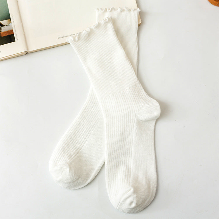 Japanese Autumn And Winter Cotton Socks Thin Section