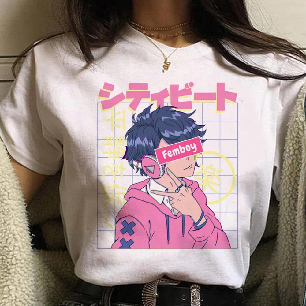 Casual Printed Short Sleeves Top Fashion Harajuku T-shirt