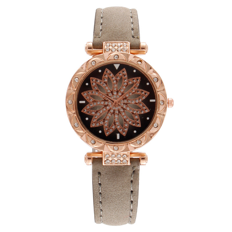 Stars To Run Women's Watch Female Skin Belt Quartz Fashion Watch