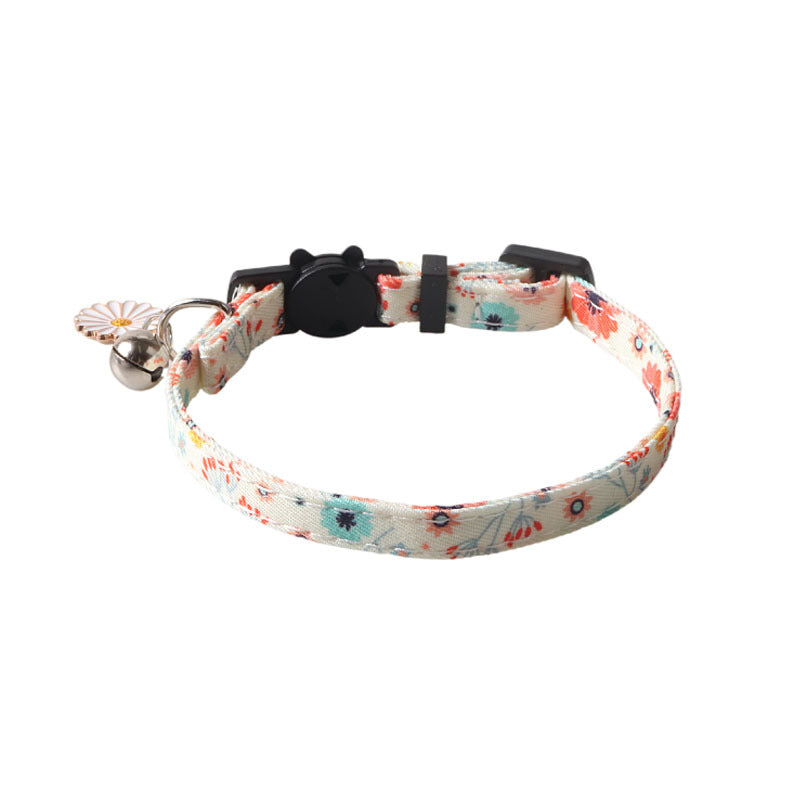 Fruit Blossom Series Bow Tie Cat Collar