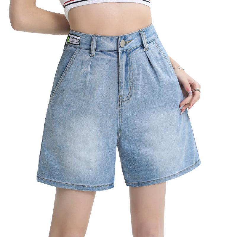 Summer Tencel Lyocell Ultra-thin Shorts Denim Shorts