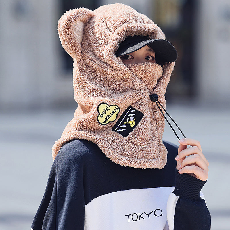 Women's Outdoor Thermal Cycling Scarf And Mask Integrated