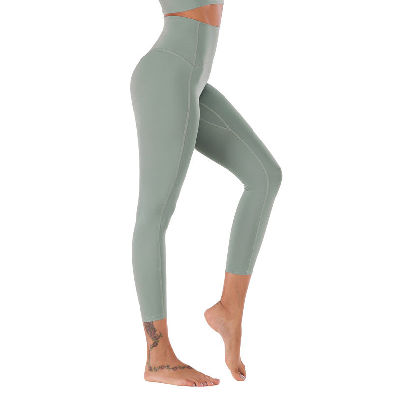 PantsYoga Pants Without Embarrassment Nude High Waist Peach Stretch