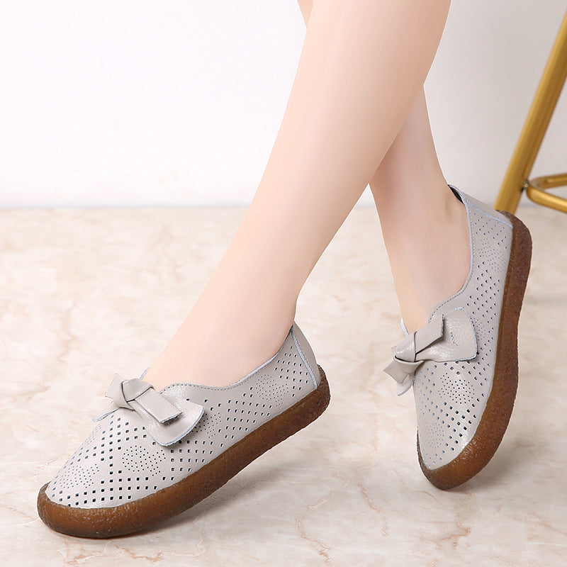 Fashionable Summer Hollow Women's Flat Shoes