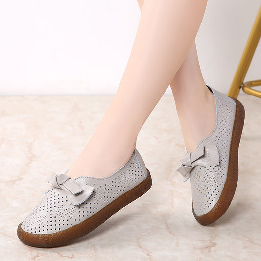 Fashionable Summer Hollow Women's Flat Shoes