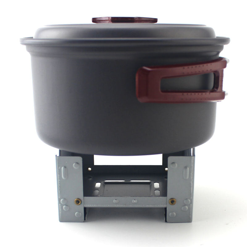Outdoor Portable Solid Alcohol Stove Folding Multi-purpose Fuel
