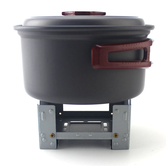 Outdoor Portable Solid Alcohol Stove Folding Multi-purpose Fuel