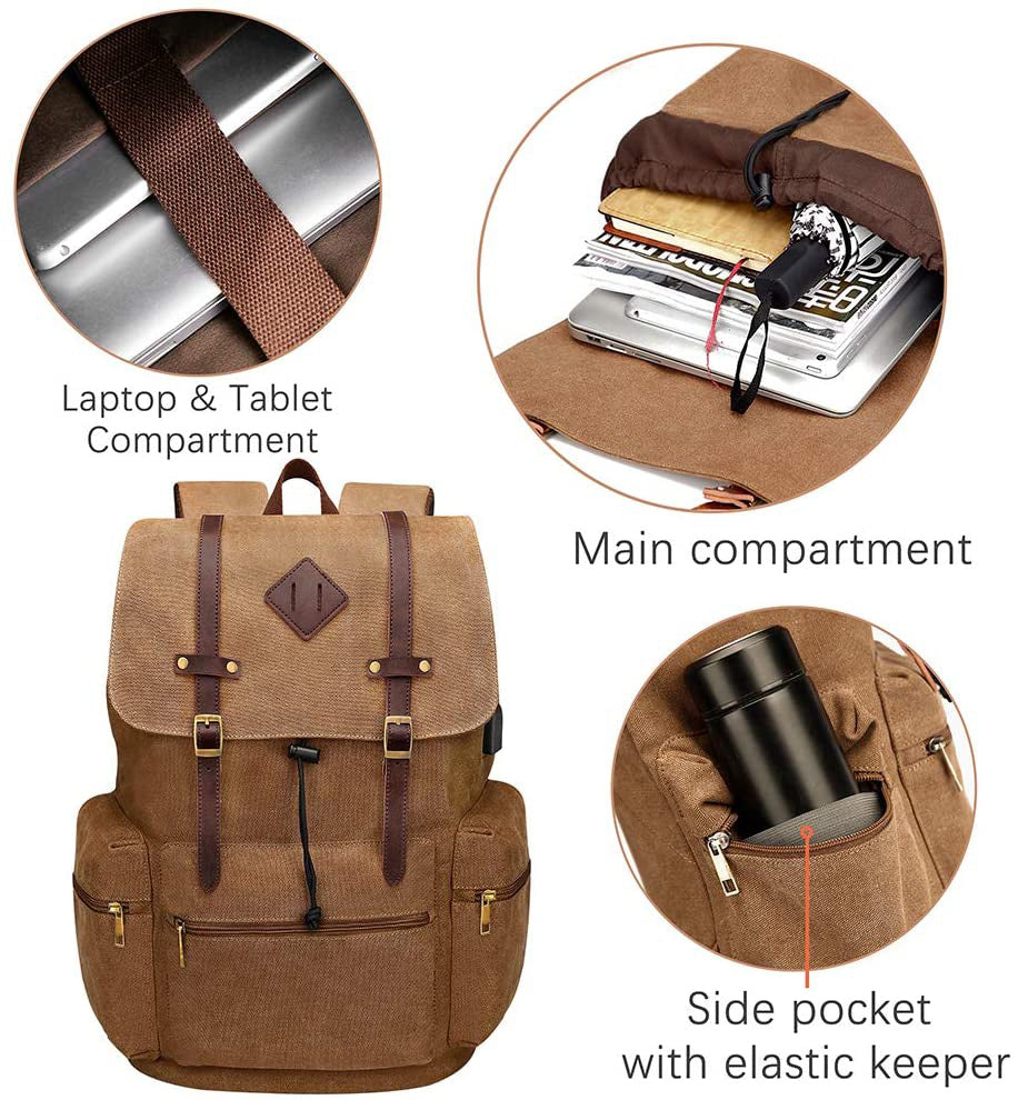 Large-Capacity Fashion High School Boys And Girls School Bags