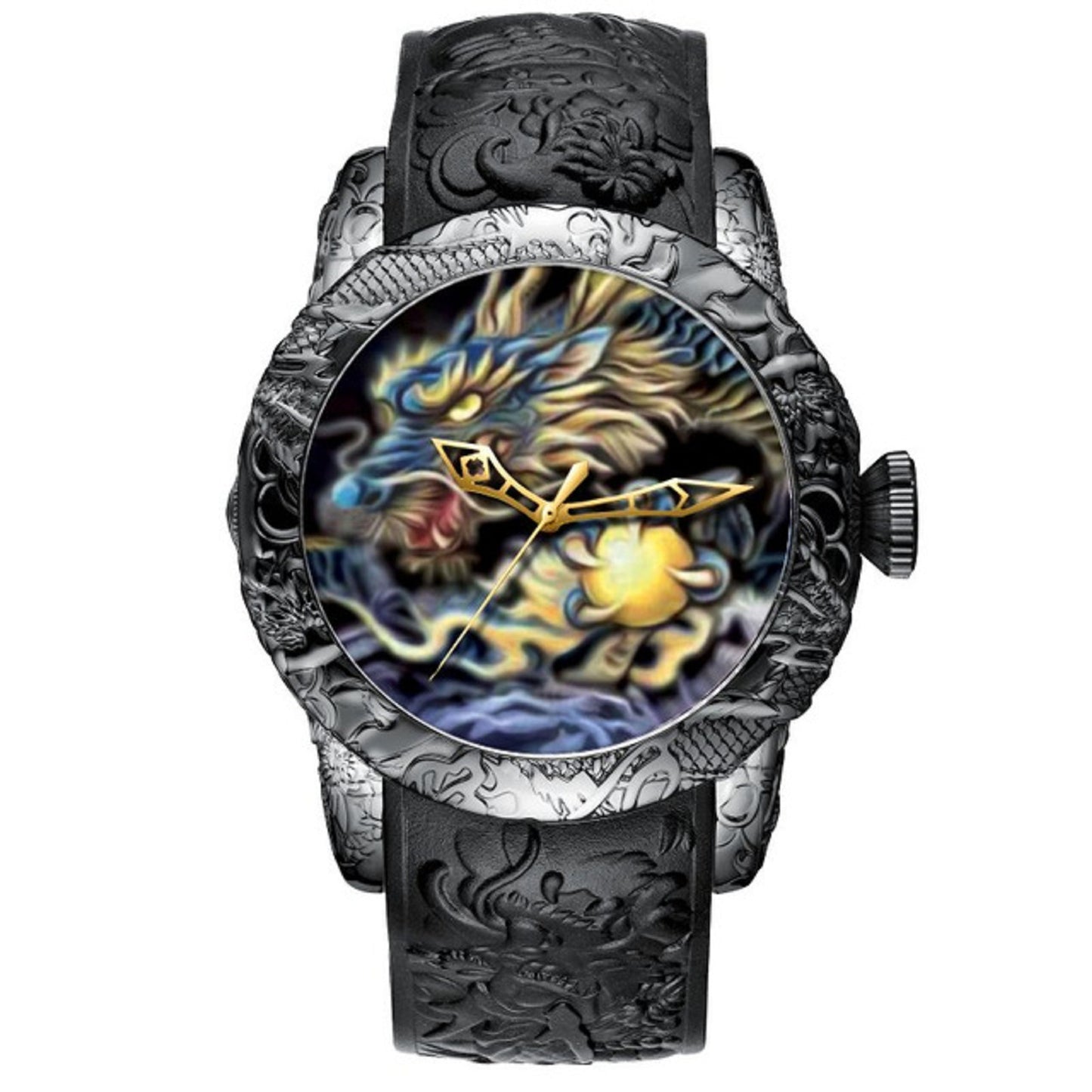 Men's creative fashion dragon watch