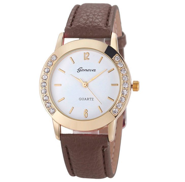 marque montres pour femmes femmes montres Femmes En Cuir Quartz Montre Montres montre femme Ventes Chaudes
