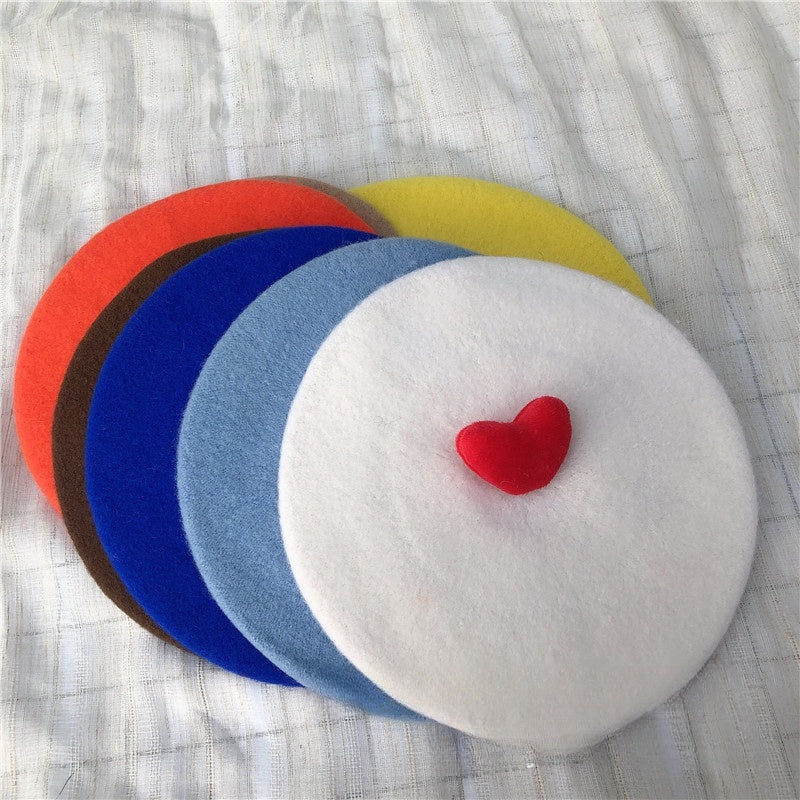 Wool Painter Japanese INS Same Love Parent-child Beret