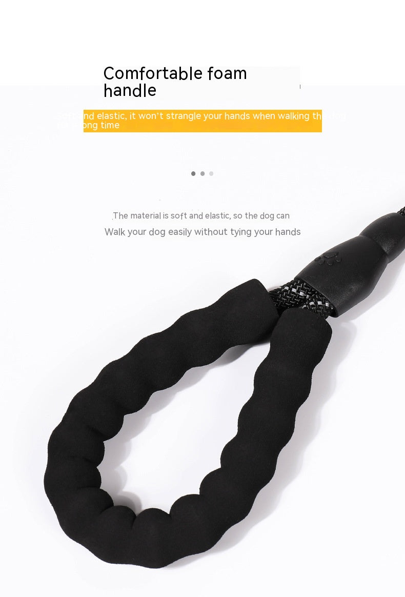 P Chain Pet Hand Holding Rope Reflective Silk Explosion-proof Pet Traction