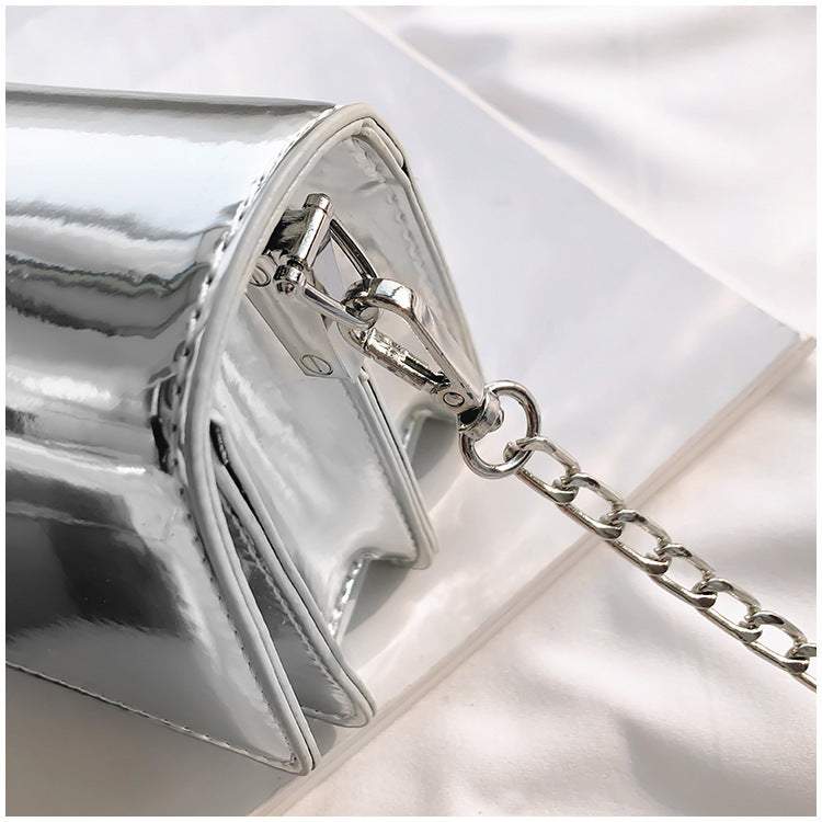 Korean Style Small Square  Fashion Simple Messenger Bag