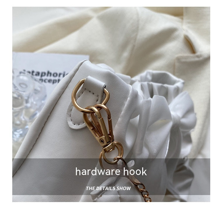 Ny Fashion Casual Kæde Crossbody Sød Sløjfe Skuldertaske