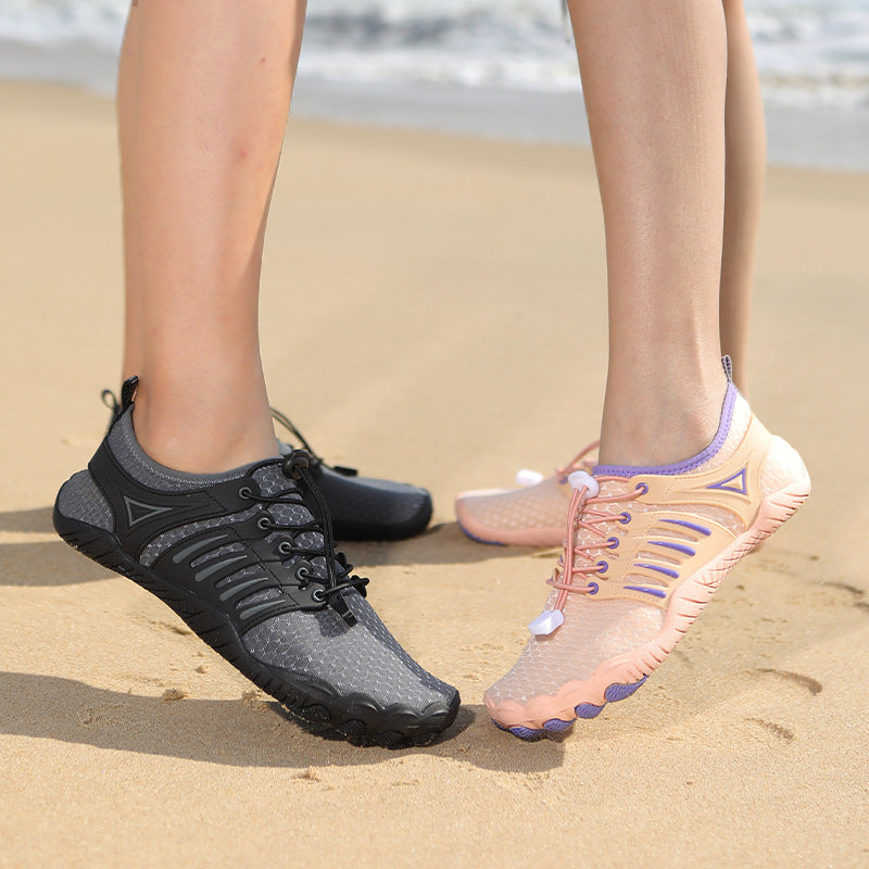 Quick-drying Swimming Diving Snorkeling Men's And Women's Wading Shoes