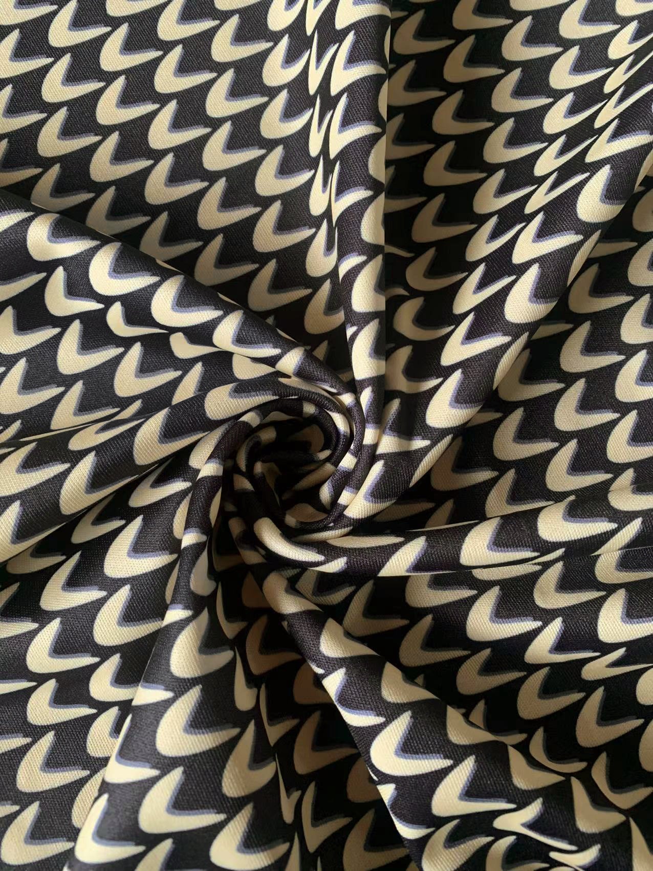 Plus Size Loose Lapels Button Short Sleeve Plus Size Printed Shirt Dress