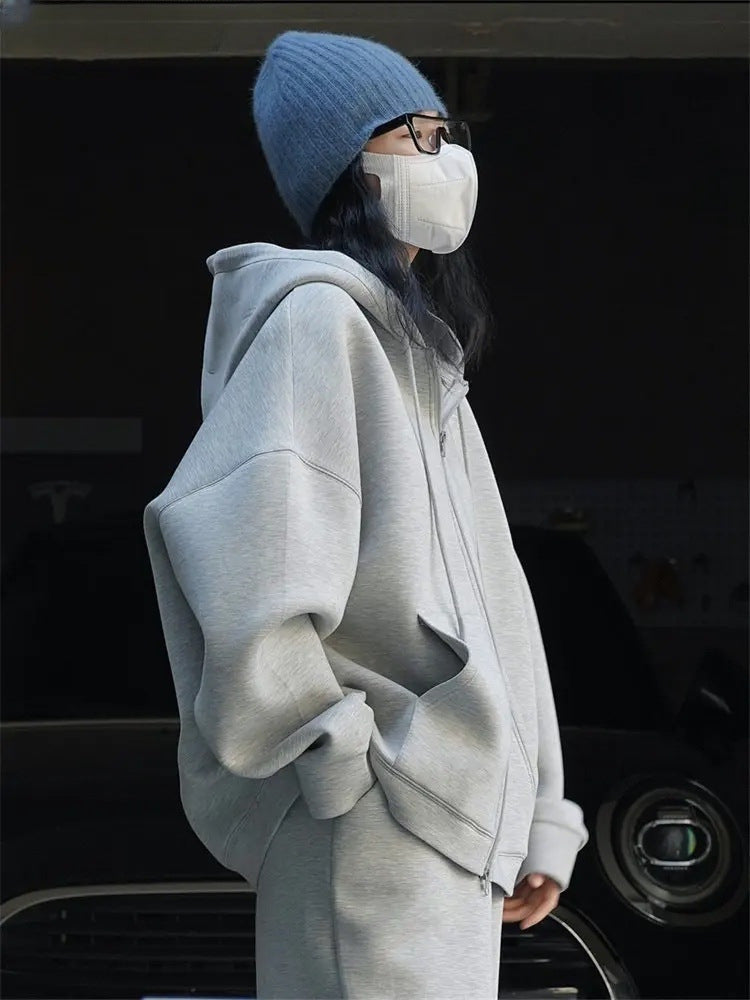 Student Løs Slankende og Moderigtig Air Cotton Sweater
