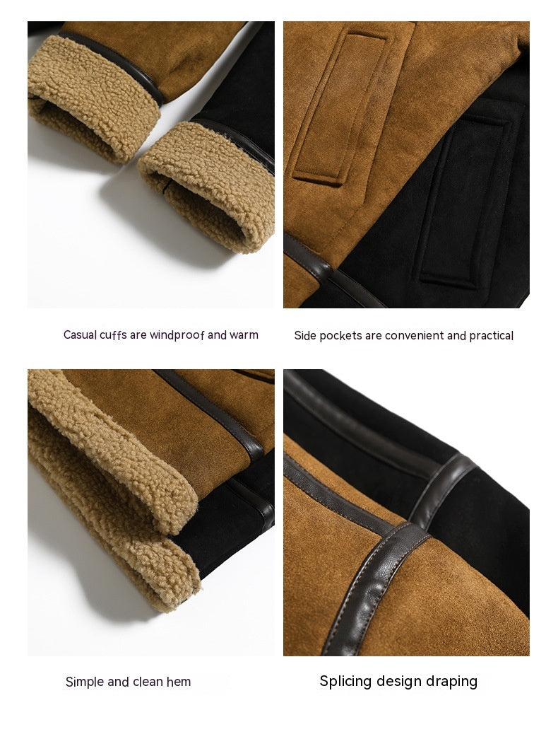 Loose Fashion Fleece Thickened Padded Jacket