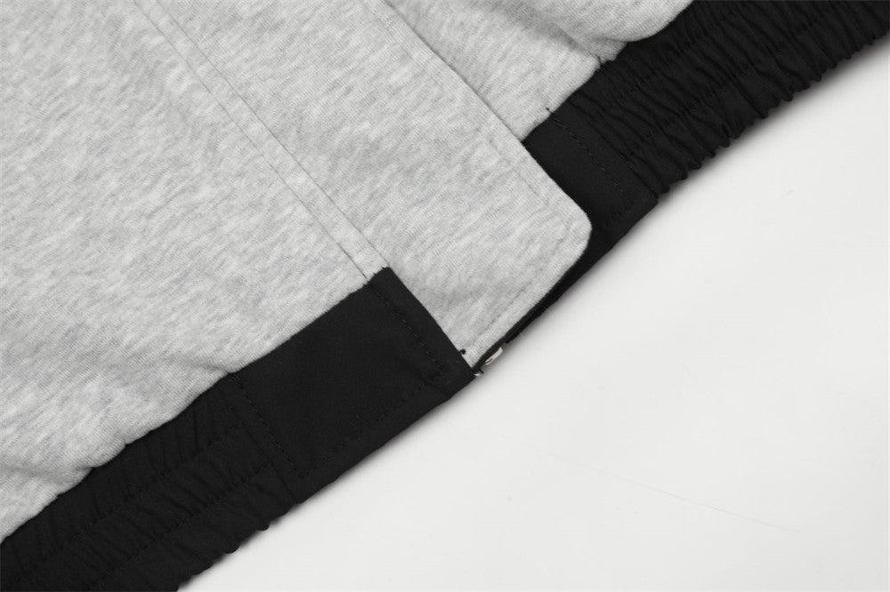 Double-sided Loose Casual Letter Hooded Jacket