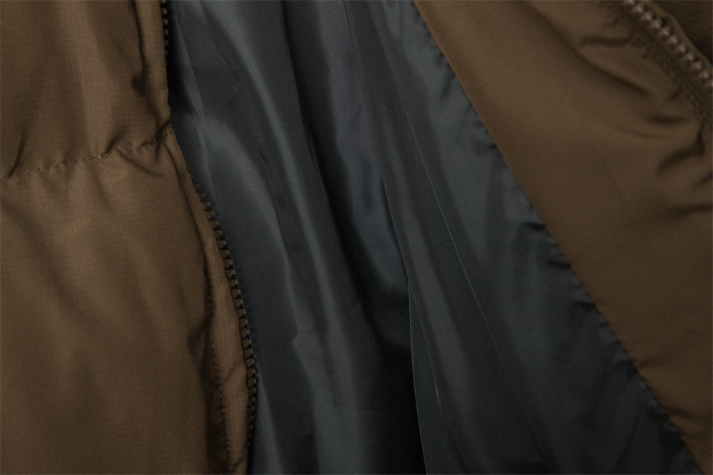 Men's Thick Warm Fashion Brand Splicing Coat