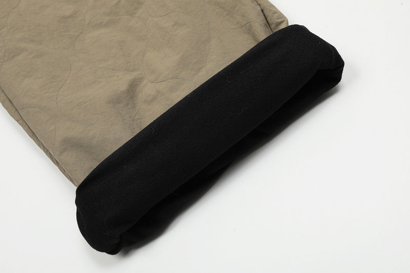 Men's And Women's Elastic Waist Drawstring Winter Casual Pants