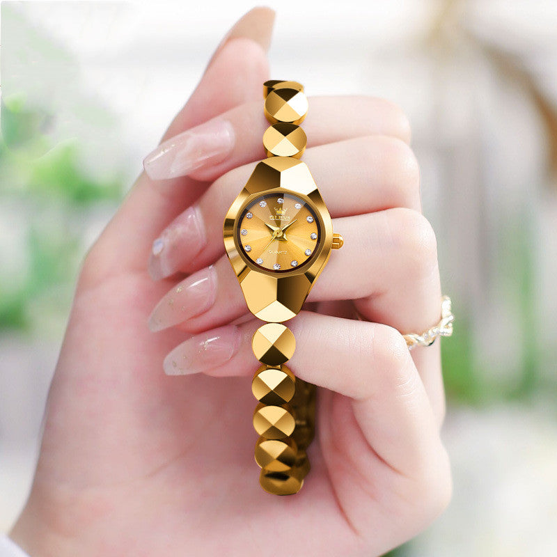 Armbånd Keramisk Wolfram Stål Quartz Ur