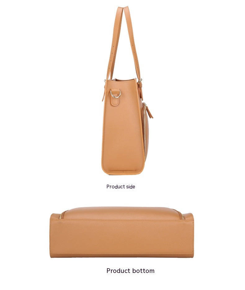 Kvinders Stor Kapacitet Mode Skulder Crossbody Bærbar Stor Taske Høj Sans