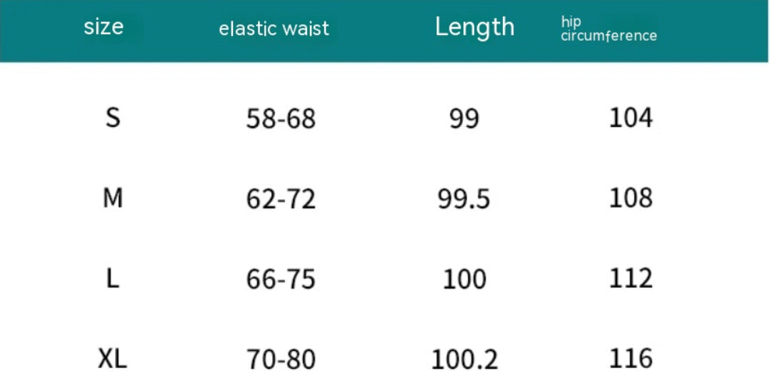 Vacation Style High Waist Slit Chiffon Wide-leg Pants