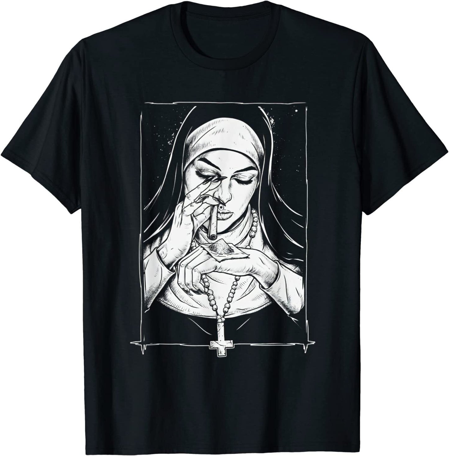 Women's Simple Printed Cotton Short Sleeve