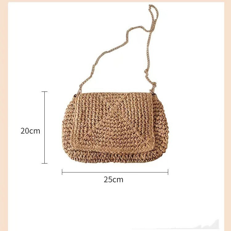 Three-dimensional Flower-shaped Retro Messenger Bag
