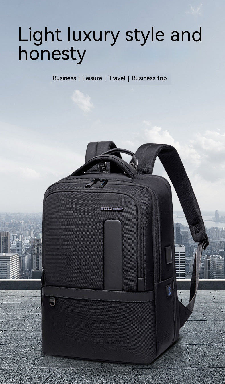 Men's Large Capacity Business Trip Computer Backpack
