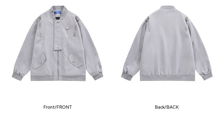 Retro Street Loose All-match Couple Casual Jacket