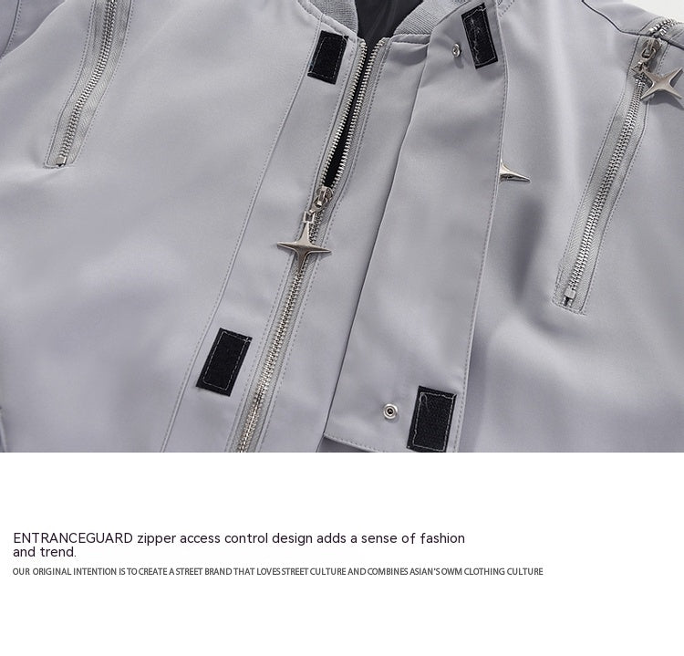 Retro Street Loose All-match Couple Casual Jacket