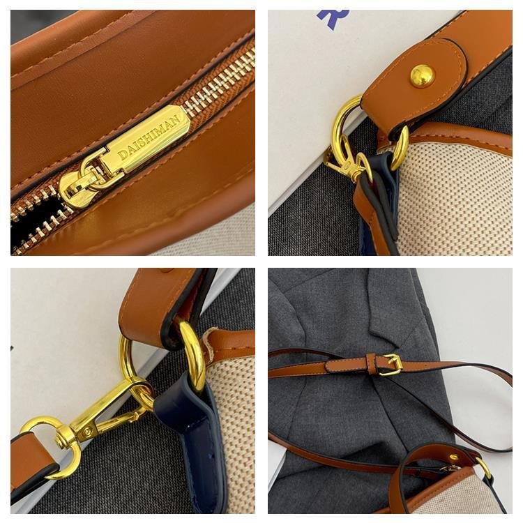 Summer Simplicity Design One Shoulder Crossbody Commuter Hand-carrying Bag
