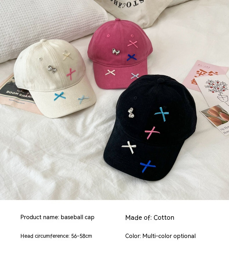 Autumn And Winter Bow Special Baseball Cap